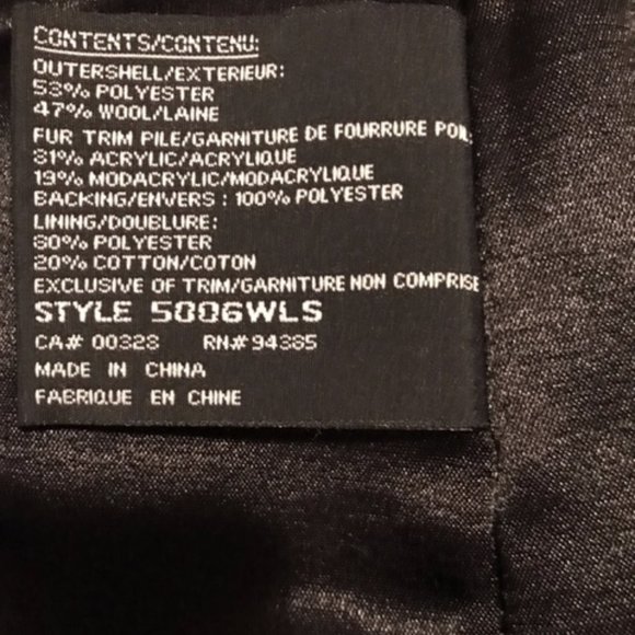 Long warm wool coat. Stylish and classy! - Picture 11 of 11